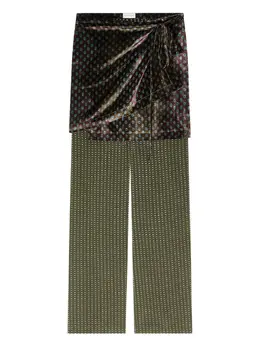 DRIES VAN NOTEN: Юбка с запахом 