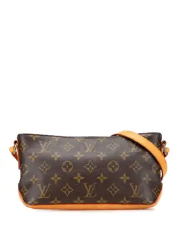 Louis Vuitton Pre-Owned: Коричневая сумка через плечо 
