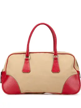 Prada Pre-Owned: Коричневая сумка 
