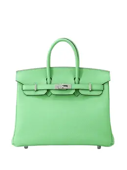 Hermès Pre-Owned: Зелёная сумка 