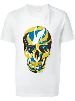 Alexander McQueen: Футболка  Skull с принтом
