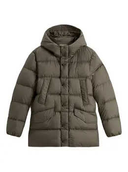 Woolrich: Пуховик с капюшоном 