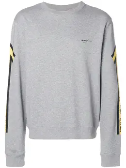 Off-White: Хлопковый свитшот  Arrows