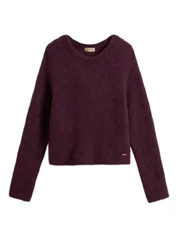 Woolrich: Бордовый свитер 
