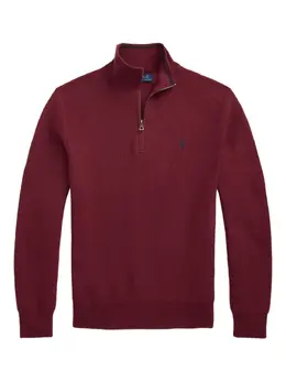 Polo Ralph Lauren: Бордовый свитер 