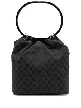Gucci Pre-Owned: Чёрное кольцо 