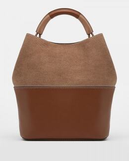 FURLA: Коричневая сумка 