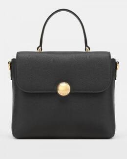 FURLA: Чёрная сумка 