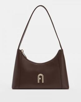 FURLA: Коричневая сумка 
