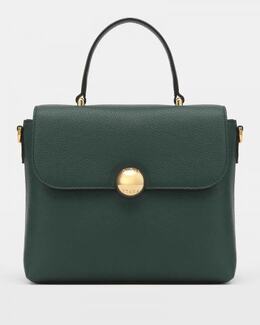 FURLA: Зелёная сумка 