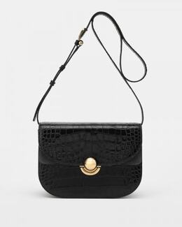 FURLA: Чёрная сумка 