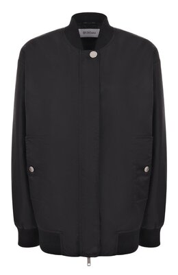 Sportmax: Чёрная куртка 
