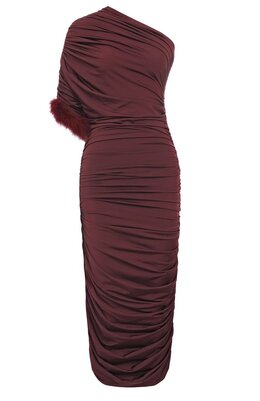 Mugler: Асимметричное платье 