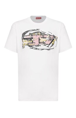 Diesel: Хлопковая футболка 