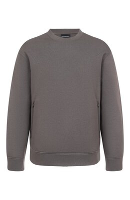 Emporio Armani: Серый свитшот 