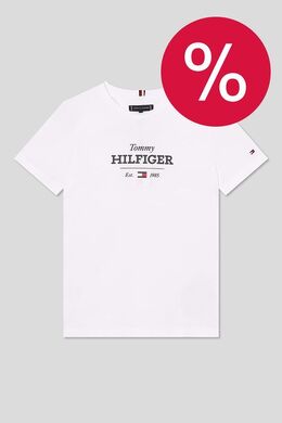 Tommy Hilfiger: Хлопковая футболка 