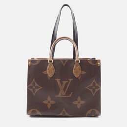 Louis Vuitton: Коричневая сумка 