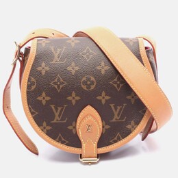 Louis Vuitton: Коричневая сумка 