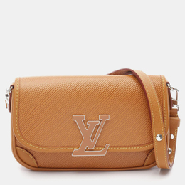 Louis Vuitton: Коричневая сумка  Épi