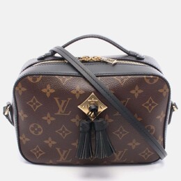 Louis Vuitton: Коричневі сумки через плече 