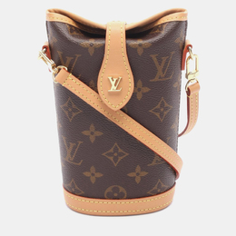 Louis Vuitton: Коричневая сумка 