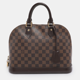 Louis Vuitton: Коричневая сумка 