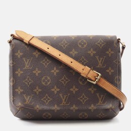 Louis Vuitton: Коричневі сумки  Musette