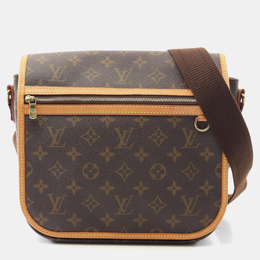 Louis Vuitton: Коричневая сумка 