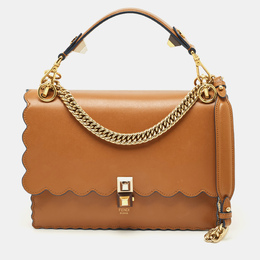Fendi: Коричневая сумка  Kan I