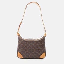 Louis Vuitton: Коричневая сумка 