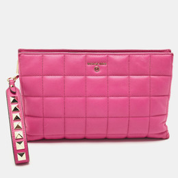Michael Kors: Розовый клатч 