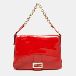 Fendi: Оранжевая сумка  Forever