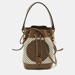 Fendi: Коричневі сумки  Mon Tresor