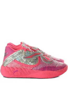 PUMA: Розовые кроссовки 