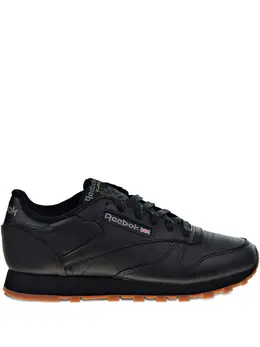 Reebok: Чёрные кроссовки  Classic Leather