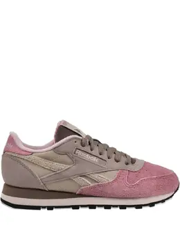 Reebok: Розовые кроссовки  Classic Leather