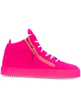Giuseppe Zanotti: Розовые кроссовки 