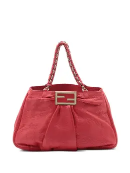 Fendi Pre-Owned: Красная сумка-шоппер 