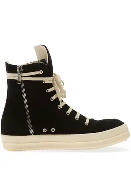 Rick Owens: Чёрные кроссовки  Drkshdw