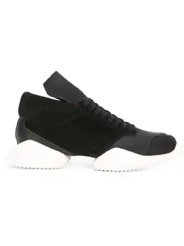Rick Owens: Чёрные кроссовки 