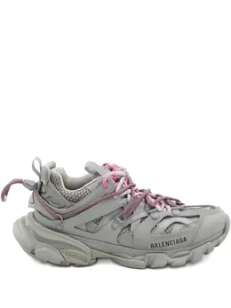 Balenciaga: Светлые кроссовки  Track