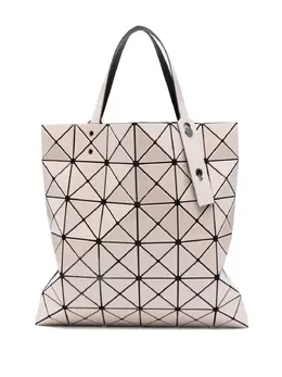 Bao Bao Issey Miyake: Бежевая сумка-шоппер 