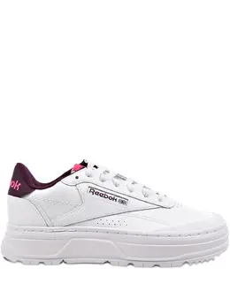 Reebok: Белые кроссовки  Club C Double Geo