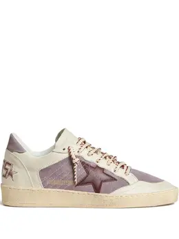 Golden Goose: Фиолетовые кроссовки  Star