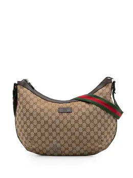 Gucci Pre-Owned: Коричневая сумка через плечо 