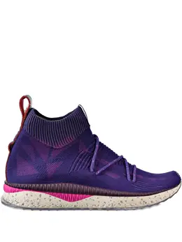 PUMA: Фиолетовые кроссовки  Tsugi
