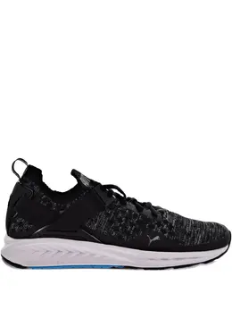 PUMA: Чёрные кроссовки  Ignite