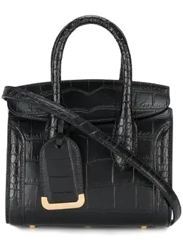 Alexander McQueen: Чёрная сумка-шоппер 