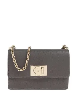 Furla: Серая сумка через плечо  1927 Mini