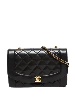 CHANEL Pre-Owned: Чёрная сумка 